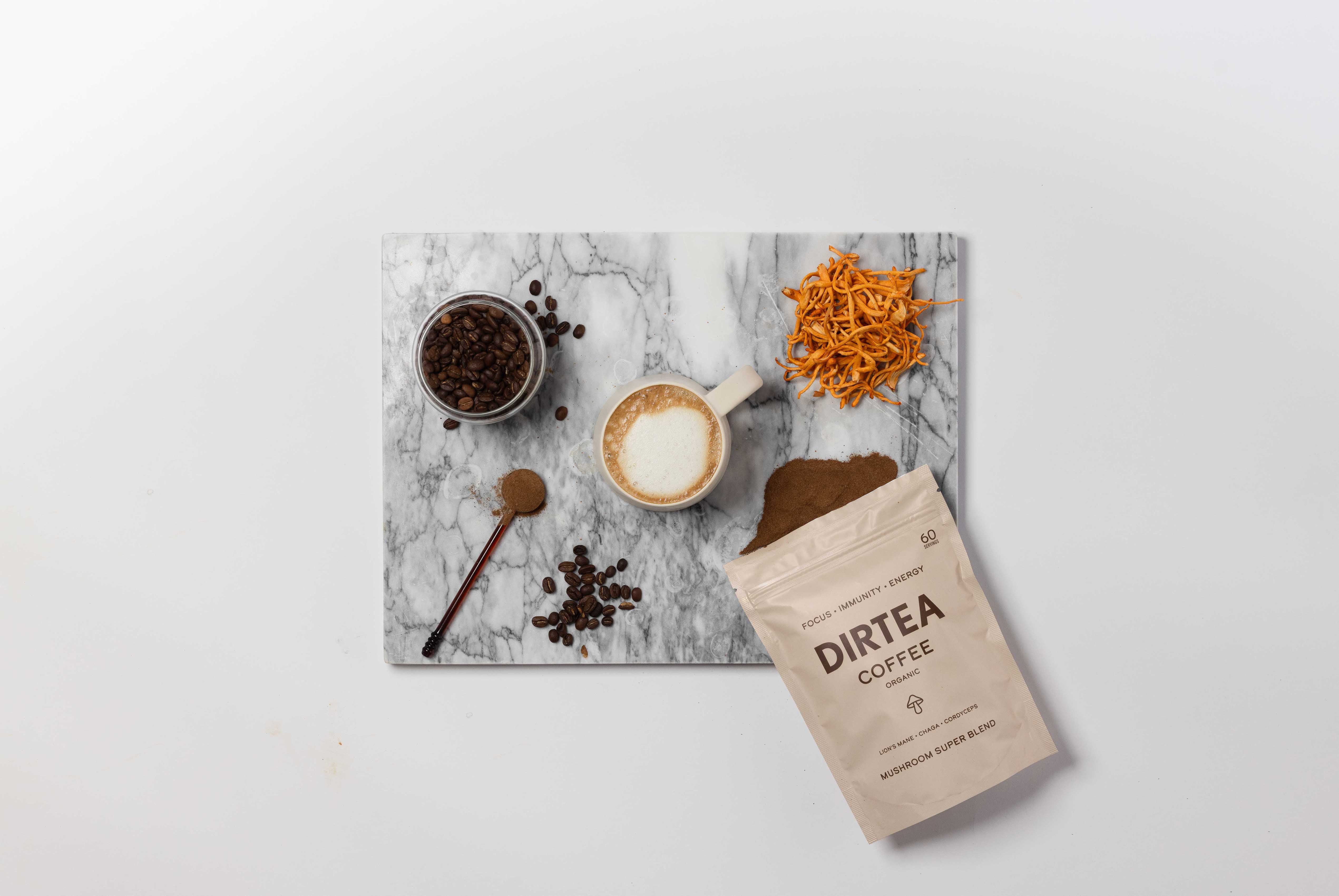 DIRTEA Coffee Mushroom Powder
