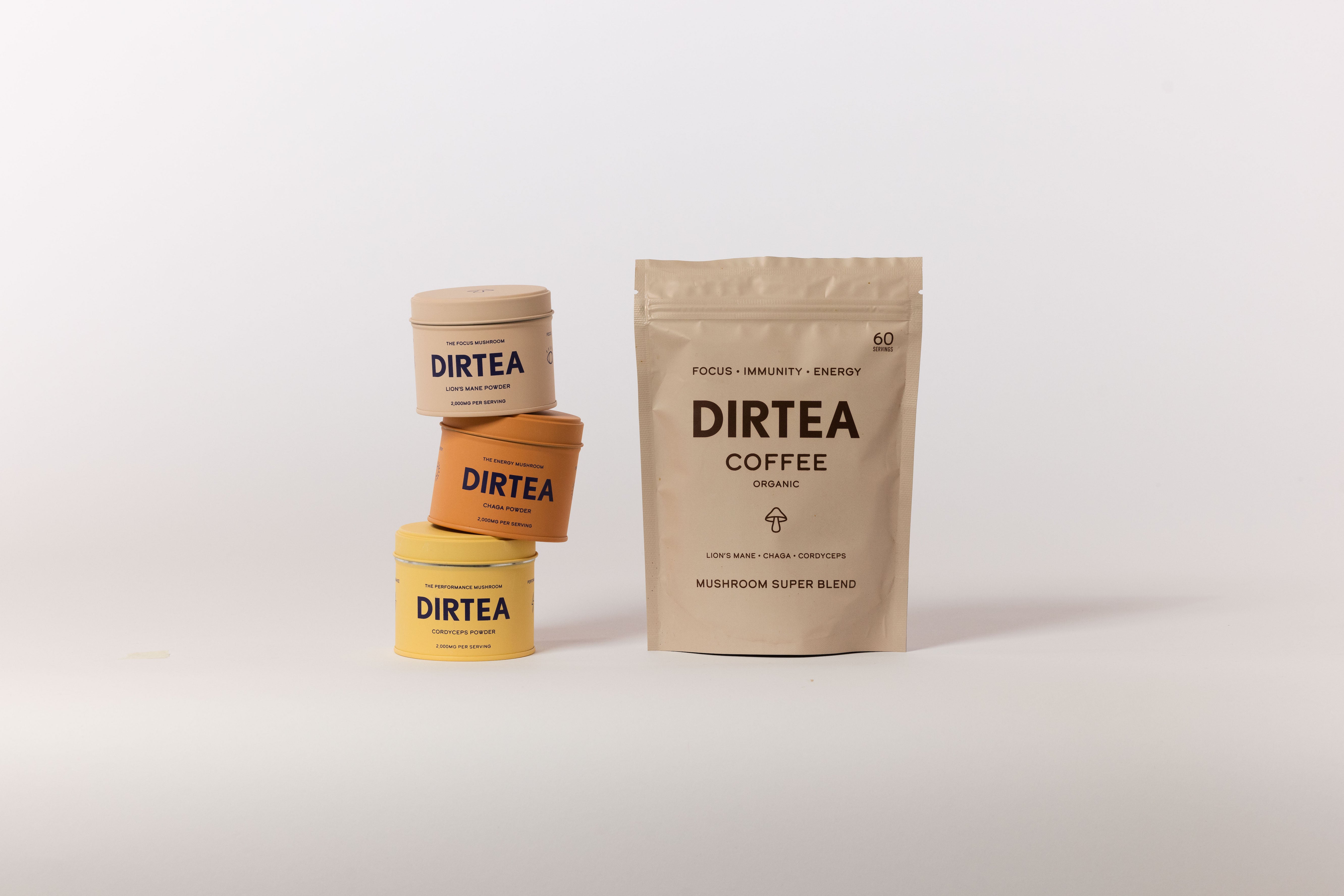 DIRTEA Coffee Mushroom Powder