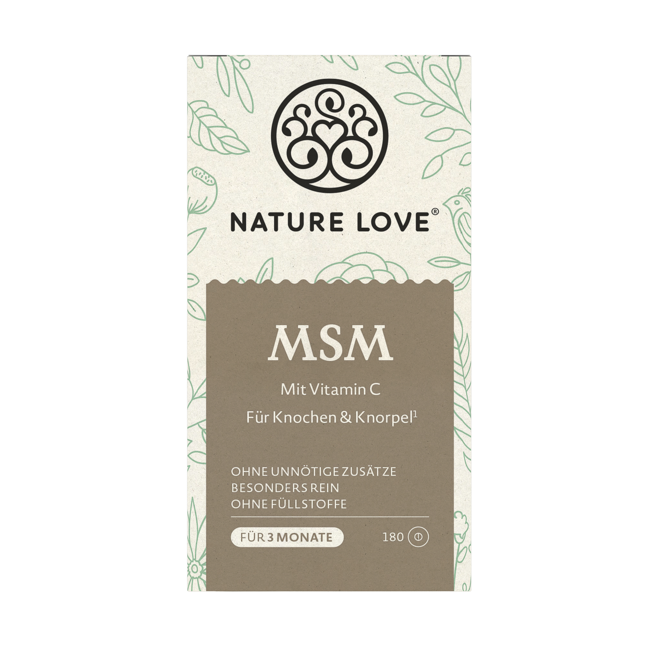 Naturelove MSM+Vitamin C Tabletten