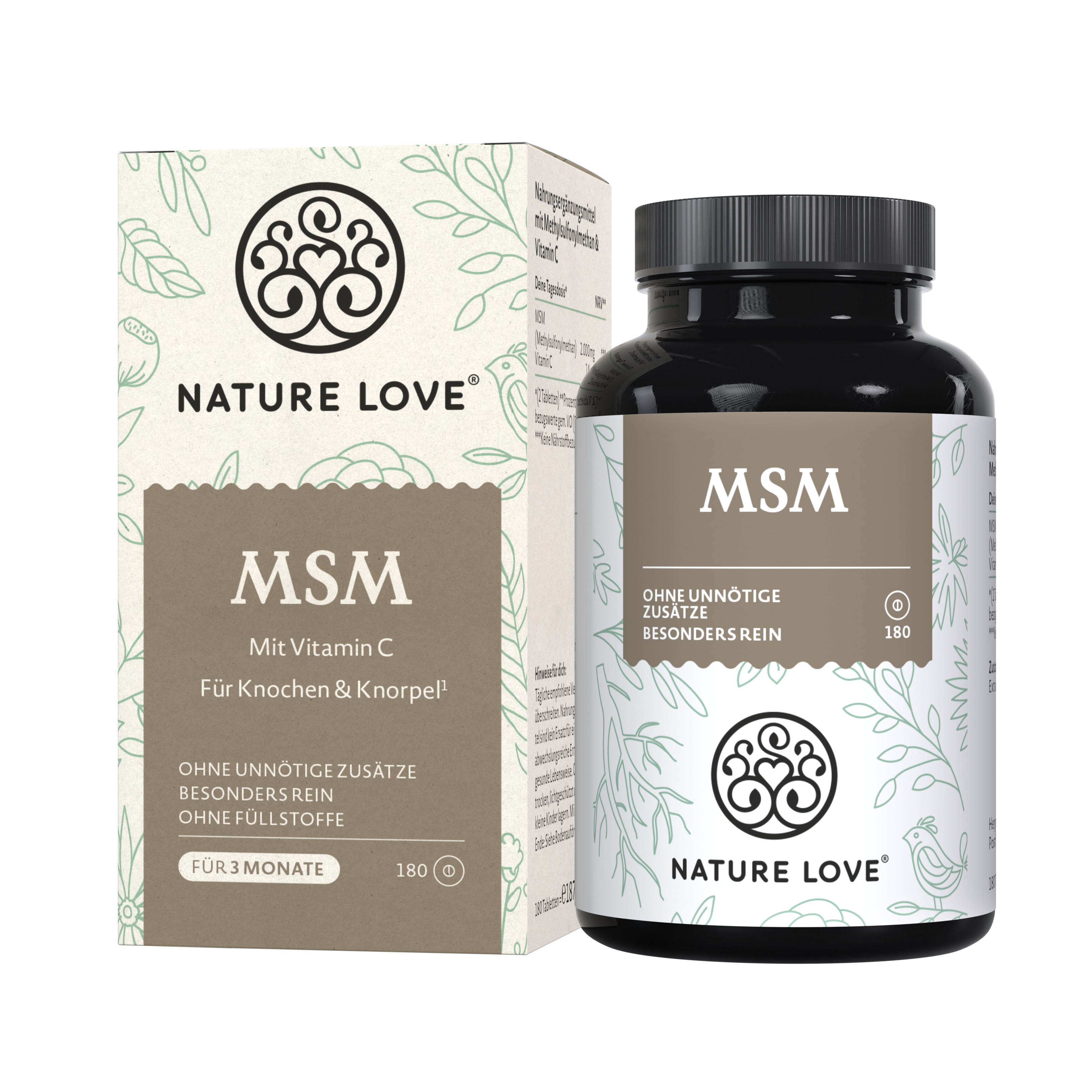 Naturelove MSM+Vitamin C Tabletten